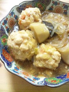 【煮物・鍋】ムネ肉刻んで鶏だんご♪-レシピのメイン写真