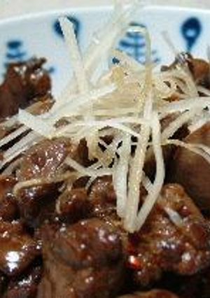 鉄分補給♪鶏レバーの甘辛炒り煮-レシピのメイン写真