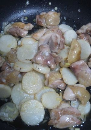 鶏肉+長いものネギだれ炒め-レシピのメイン写真