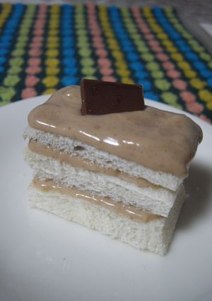 チョコ里クリームケーキ♪100kcal-レシピのメイン写真