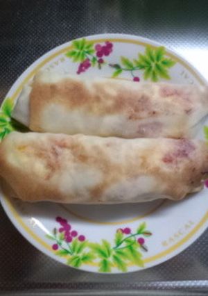 春巻きの皮でツイスター擬き-レシピのメイン写真
