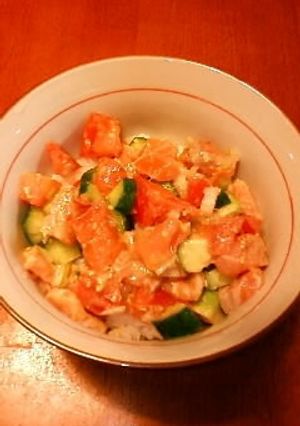 あっさり！さっぱり！お刺身でヘルシー丼-レシピのメイン写真