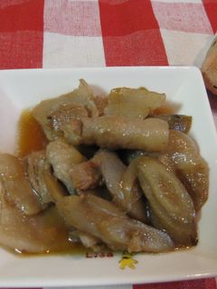 豚肉とゴボウの甘辛煮-レシピのメイン写真