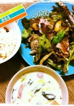 白菜のあったかとろん♪豆乳スープ-レシピのメイン写真