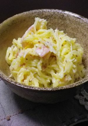 糸かぼちゃのマヨマスタード和え-レシピのメイン写真