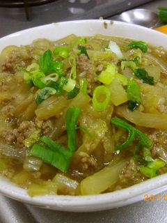 白菜と大根のそぼろあん♪-レシピのメイン写真