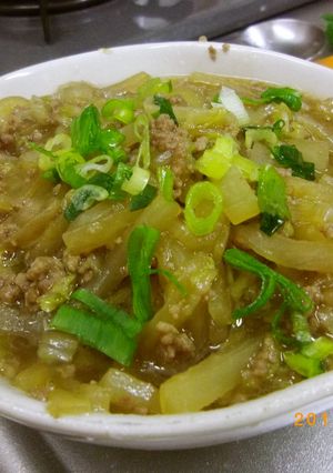 白菜と大根のそぼろあん♪-レシピのメイン写真