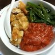 和・洋・中の三色丼