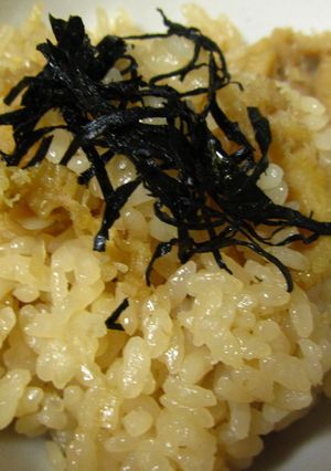 真珠の炊き込みご飯-レシピのメイン写真