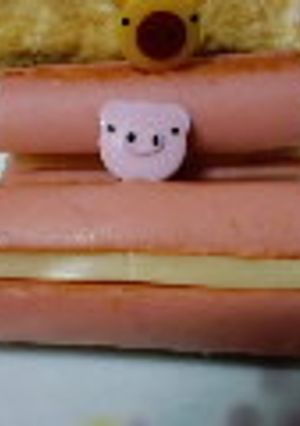 魚肉ソーセージのチーズサンド-レシピのメイン写真