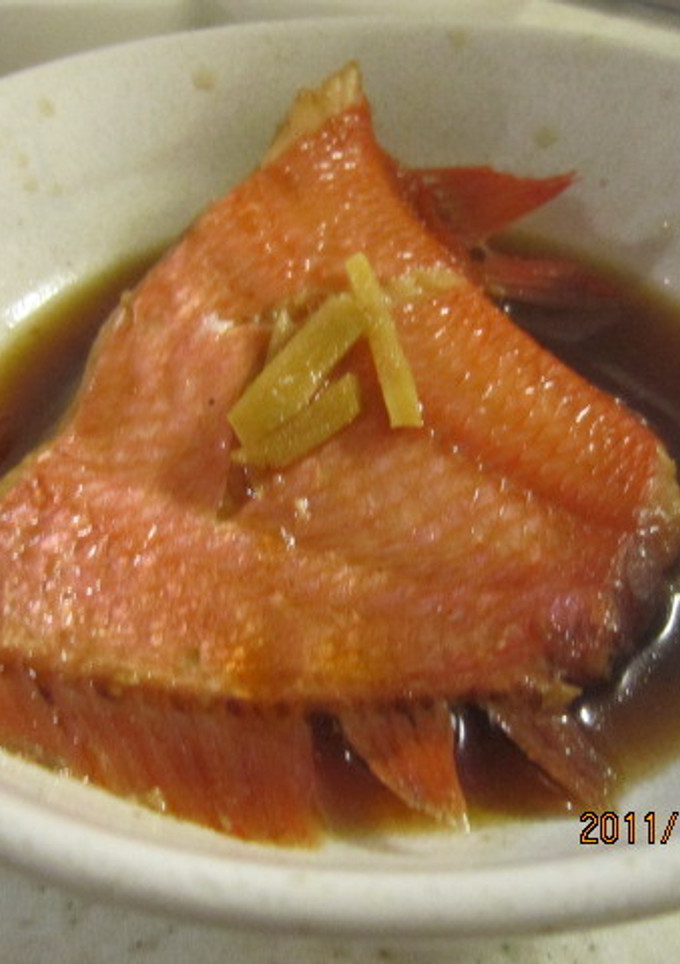 老舗の味。おうちで簡単金目鯛煮つけ-レシピのメイン写真