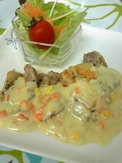 超簡単☆濃厚クリームのチキンソテー-レシピのメイン写真