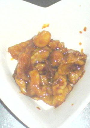 超簡単！鶏皮のカリッと甘辛炒め☆-レシピのメイン写真