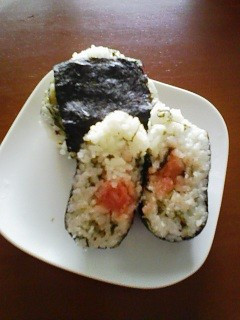 朝ごはん★高菜たらこおにぎり-レシピのメイン写真