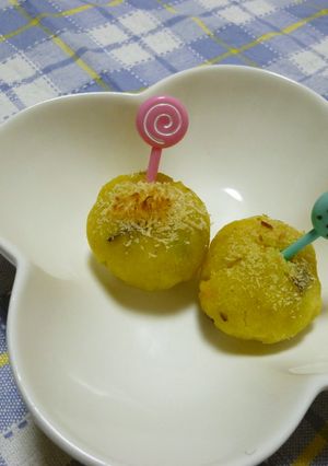 中身はヒミツ〜おイモボール☆-レシピのメイン写真