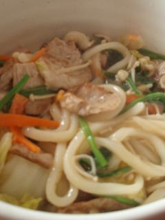 私のお昼☆あんかけ風焼きうどん-レシピのメイン写真