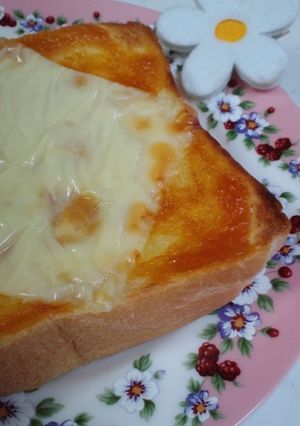 ナゲットソースで♪チーズトースト-レシピのメイン写真
