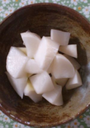 簡単材料でこんなに美味！大根の生漬け-レシピのメイン写真