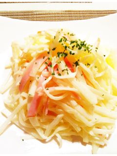 大根とハムのサラダ-レシピのメイン写真