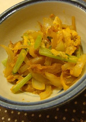 大根の葉とツナの卵とじ✿-レシピのメイン写真
