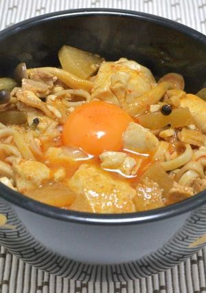 スンドゥブうどん-レシピのメイン写真