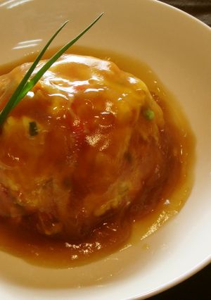 リサイクル♪らっきょう酢で◎簡単天津飯◎-レシピのメイン写真