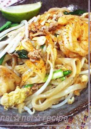 本格パッタイ☆タイ風焼きそば-レシピのメイン写真