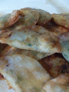 鶏ひき肉の揚げ餃子-レシピのメイン写真