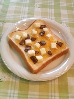 マーマレードチョコチーズトースト-レシピのメイン写真