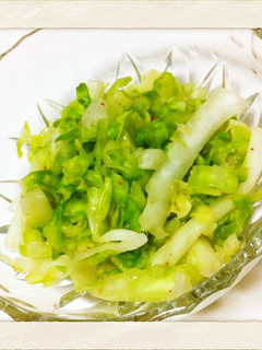 ☆簡単☆適当☆千切りキャベツの漬物-レシピのメイン写真