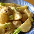 かぶと肉団子のミルク煮