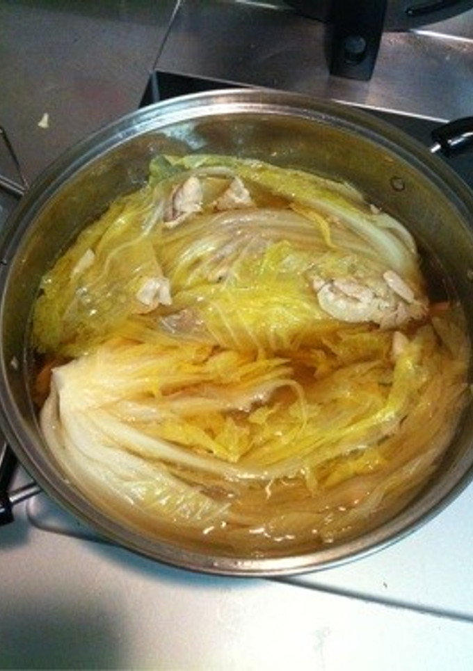 白菜と豚肉の重ね煮 中華風-レシピのメイン写真
