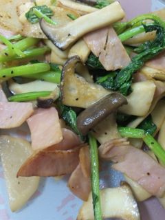 カブとエリンギ塩にんにく炒め-レシピのメイン写真