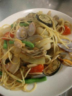 グリル野菜とアサリのパスタ。-レシピのメイン写真