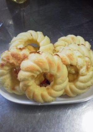 レンジで☆Ｗチン激烈簡単焼きドーナツ-レシピのメイン写真