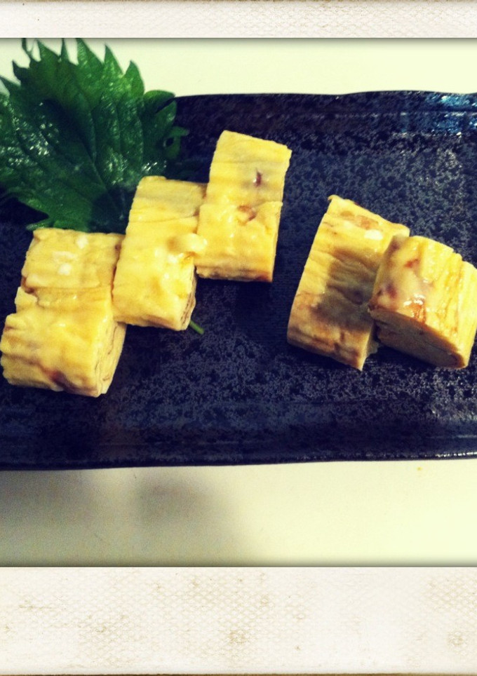 フライパン簡単】チーズとろり☆だし巻卵-レシピのメイン写真