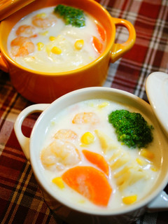 ✿海老と筍と白菜のクリーム煮✿-レシピのメイン写真