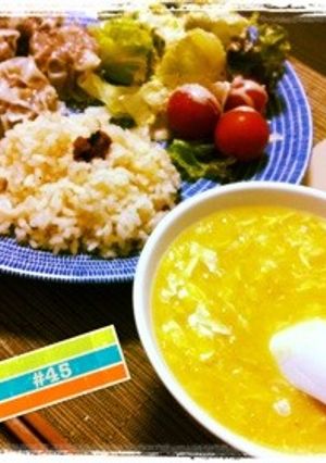 中華料理店のコーンスープ♪-レシピのメイン写真