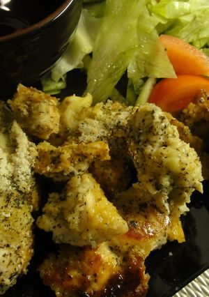 鶏肉のパン粉香草焼き♬-レシピのメイン写真