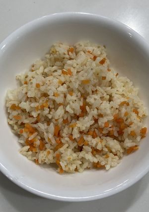 【新島学校給食】にんじんごはん-レシピのメイン写真