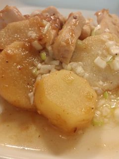 ☆鶏肉と長芋のネギ塩ダレ炒め☆-レシピのメイン写真