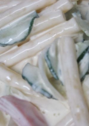 昔懐かしい『とろとろマカロニサラダ』-レシピのメイン写真