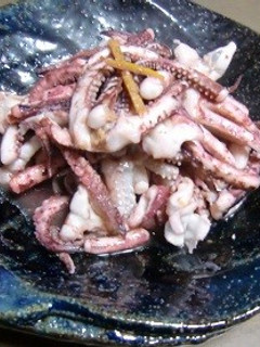 げそのバター、ゆず生姜焼き-レシピのメイン写真