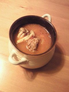 大満足!ミートボール入りトマトスープ-レシピのメイン写真