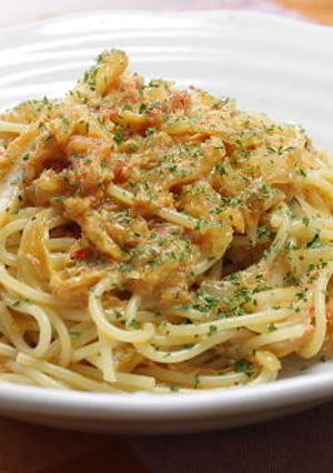 かにキムチパスタ-レシピのメイン写真