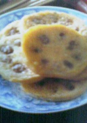 れんこんのヂョン-レシピのメイン写真