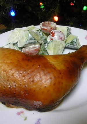 パーティーに！　和風ローストチキン-レシピのメイン写真