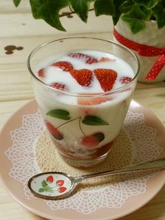 *いちごみるく*-レシピのメイン写真