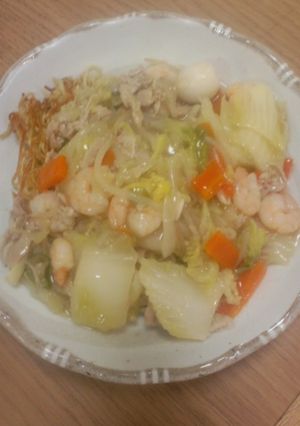 家にあるもので作れる★あんかけ焼きそば-レシピのメイン写真