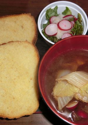 ホームベーカリーで野菜ジュースパン-レシピのメイン写真